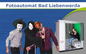 Eine Fotobox in Bad Liebenwerda für Firmenevents oder Hochzeiten mieten