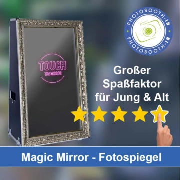 In Bad Liebenwerda einen Magic Mirror Fotospiegel mieten