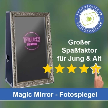 In Ennepetal einen Magic Mirror Fotospiegel mieten