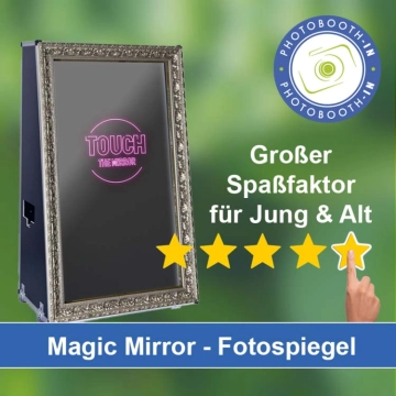 In Esslingen am Neckar einen Magic Mirror Fotospiegel mieten