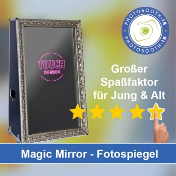 In Hodenhagen einen Magic Mirror Fotospiegel mieten