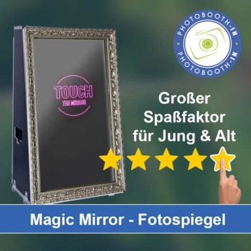 In Kabelsketal einen Magic Mirror Fotospiegel mieten