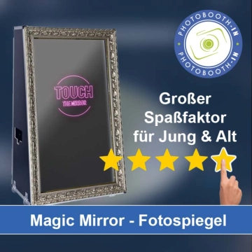 In Lindow-Mark einen Magic Mirror Fotospiegel mieten