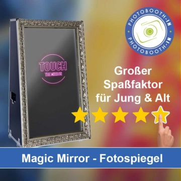 In Märkische Heide einen Magic Mirror Fotospiegel mieten