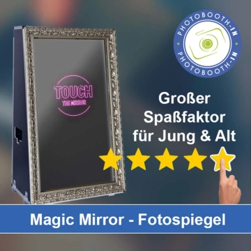 In Remseck am Neckar einen Magic Mirror Fotospiegel mieten